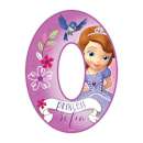 Sofia the First Number 0 Edible Icing Image